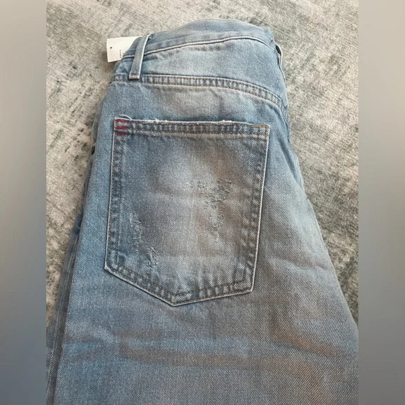 Urban Outfitters Blue Flare Wide Leg Jeans - Picture 6 of 9